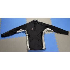 Sharkskin Chillproof Long Sleeve Front zip Medium Mens Wet Suit Top Thermal